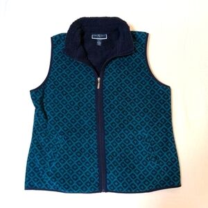 Karen Scott Zeroproof Fleece Vest XL